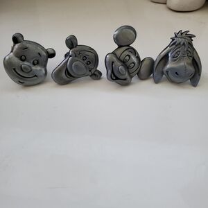 DISNEY PEWTER DRAWER PULL KNOBS